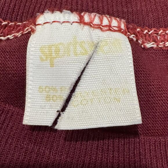 Vintage Florida State Seminoles Shirt Sz M Maroon College Football 70s 80 retro - Picture 8 of 9